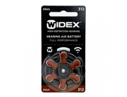 Батарейки для слуховых аппаратов Widex 312