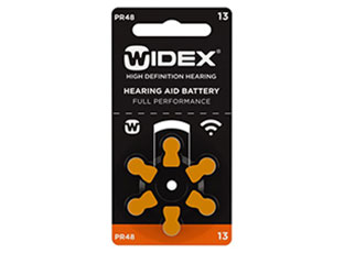 Батарейка №13 Widex для слухового аппарата