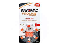 Батарейки №13 для слухового аппарата Rayovac Proline