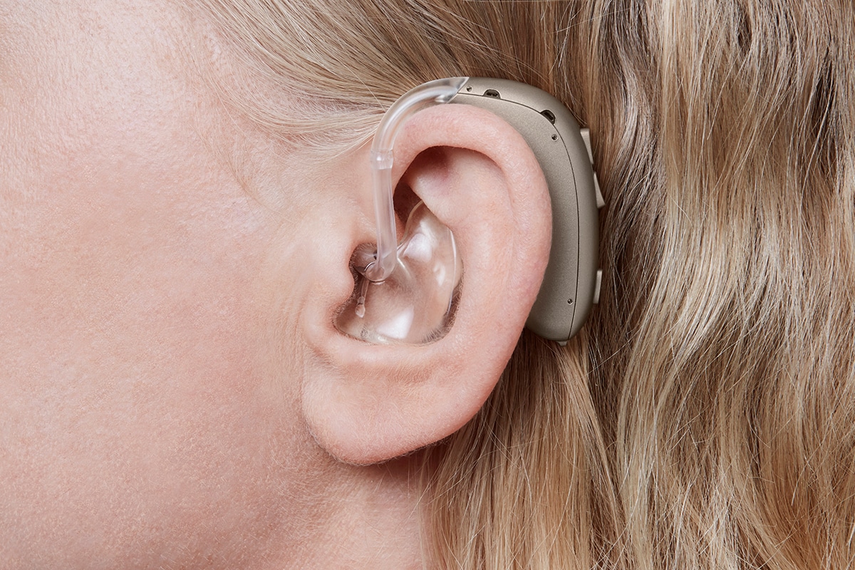 Индивидуальный ушной вкладыш к заушному слуховому аппарату BTE