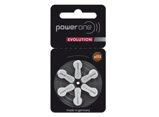 Слуховые батарейки PowerOne Evolution p312