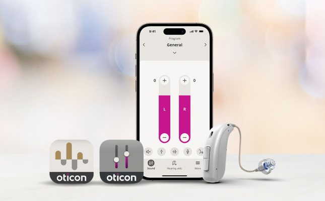 Oticon Companion – новое универсальное мобильное приложение для управления слуховыми аппаратами Oticon