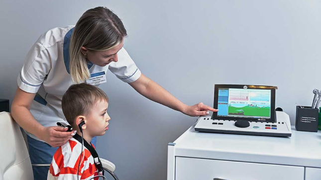 ETF-тест ребенку в Центре хорошего слуха