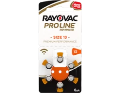 Слуховые батарейки 13 Rayovac Proline Advanced