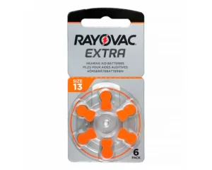 Батарейки для слуховых аппаратов Rayovac Extra 13