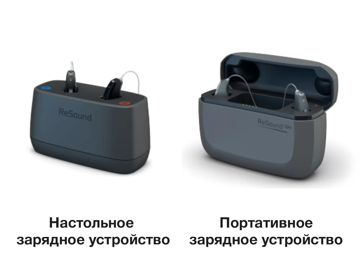 Resound Key настольное и портативное зарядное устройство сравнение Resound Key настольное и портативное зарядное устройство сравнение