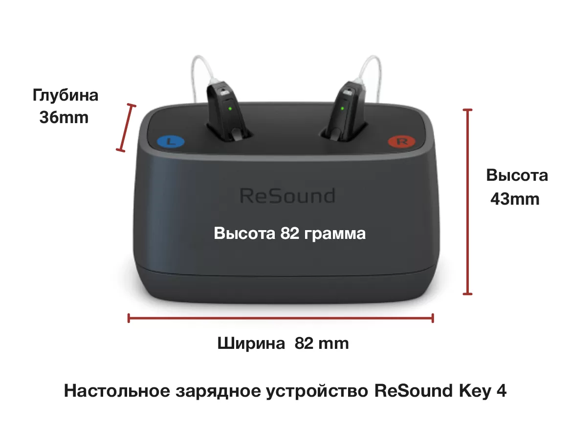 Зарядное устройство для слухового аппарата Resound Key Зарядное устройство для слухового аппарата Resound Key